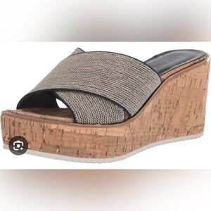 NWOB Donald Pliner Platform wedge sandal, 6